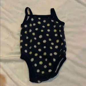 Tank top daisy onesie